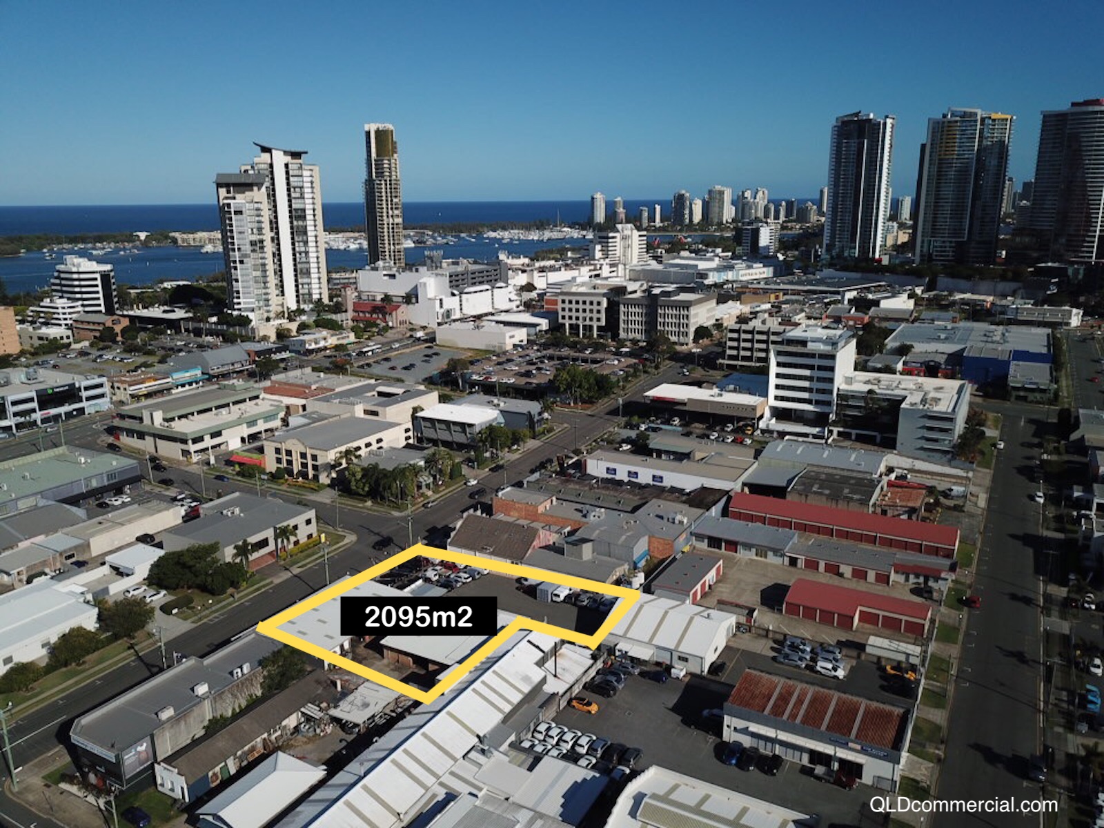 Arial2-Southport-DevelopmentSite Gold Coast CBD Development Site