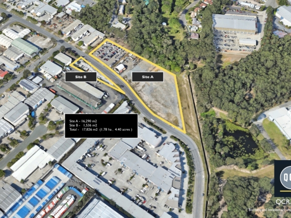 Industrial Land with Hard Stand
